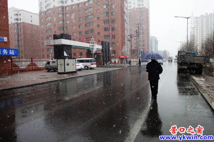 2012年?duì)I口第一場春雪