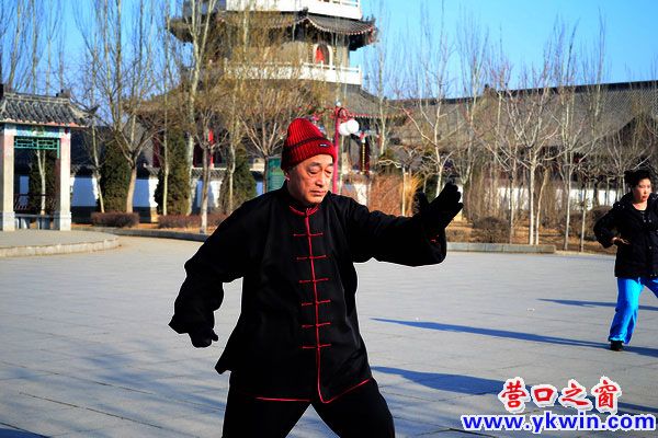 清晨公園里的養(yǎng)生達(dá)人