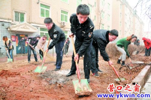 “清潔營口”我們在行動