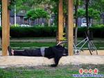 公園石椅=自家炕頭？