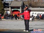 楞严寺公园的‘手艺人儿’