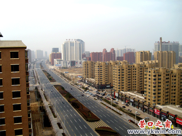 建设中的鲅鱼圈开发区