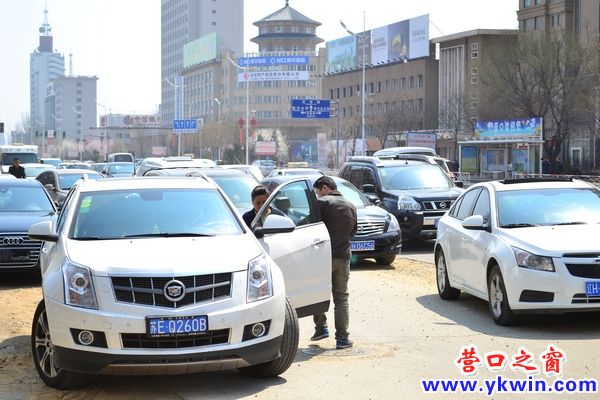 渤海大街修路中司机朋友应规划行车