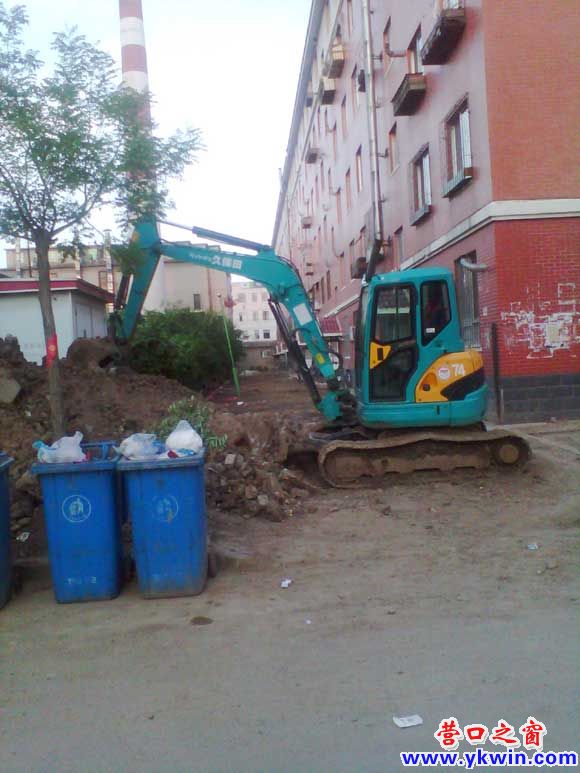 南开家园施工维修道路不宜车辆行驶