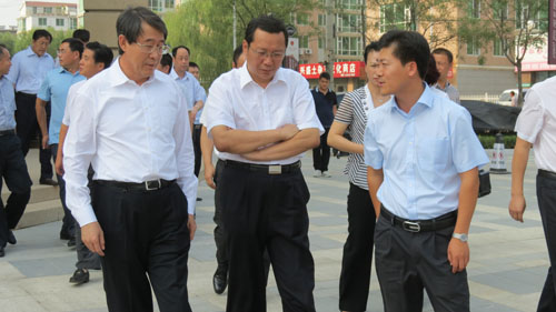 营口市委书记魏小鹏视察锦联?经典名郡项目