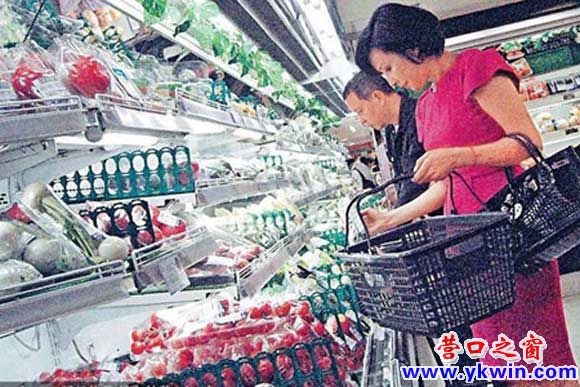 营口市民愿意去超市买肉