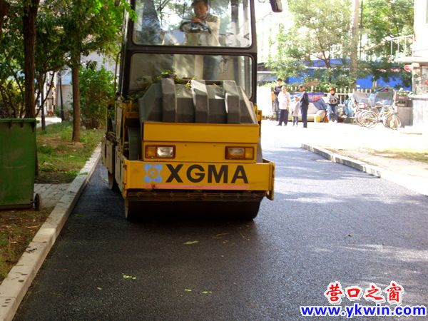 渤海明珠小区修路一区两制不复存在了