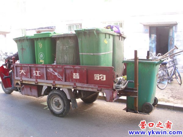 村民徐志強(qiáng)發(fā)明垃圾車升降機(jī)