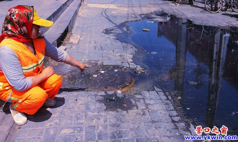 《营口：排水井反水  路面变泽国》后续报道