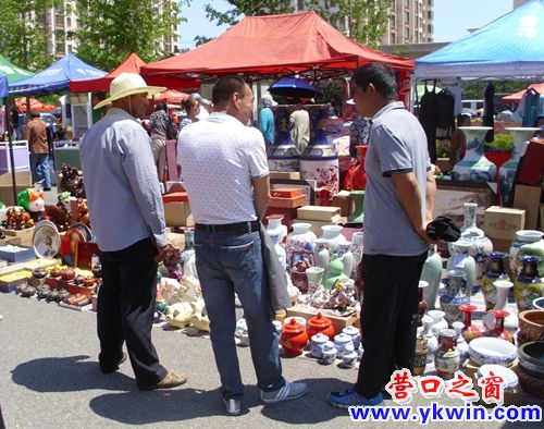 工艺品点缀营口西大庙庙会