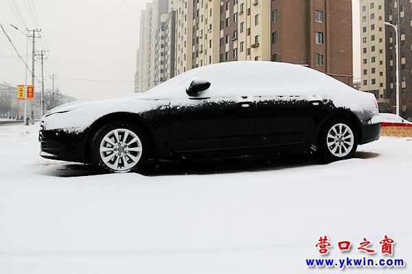 新年后营口首场雪2