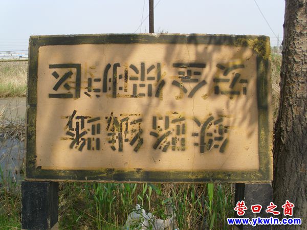 路边标志牌为何倒置？