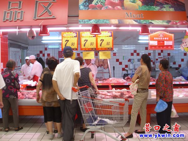 營口豬肉零售價跌破八元