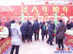 營(yíng)口首屆年貨大集各種食材應(yīng)有盡有