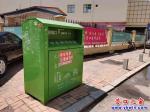 東升路：“綠箱子”門修好了！