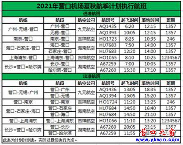 兰旗机场航班表图片