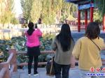 營(yíng)口楞嚴(yán)寺公園：殘荷美如詩(shī)如畫