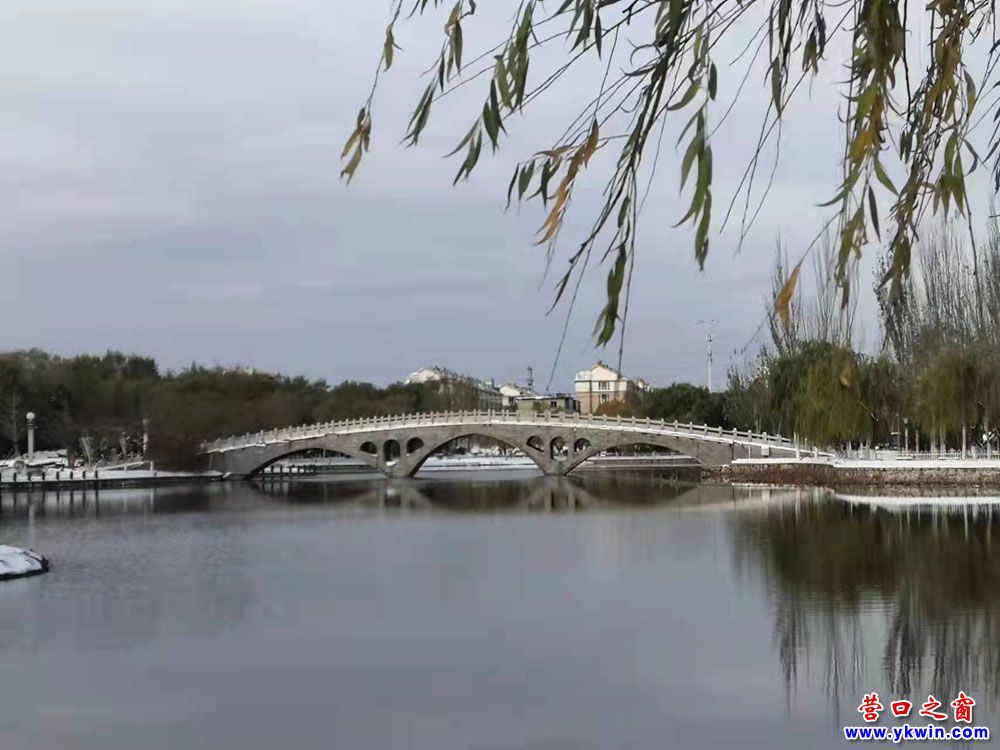 雪霁镜湖