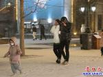 营口：全市喜降春雪