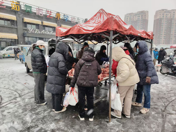 营口市欢心甸露天早市将关闭