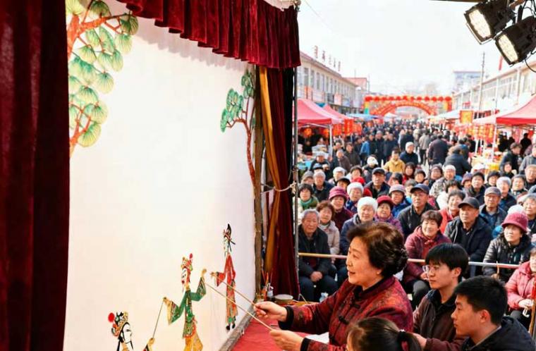 盖州皮影戏：灯影摇曳间织就营口新年浓情 | 非遗
