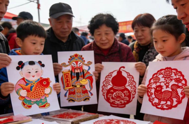 营口市级非物质文化遗产——营口靳氏剪纸 /婉琳