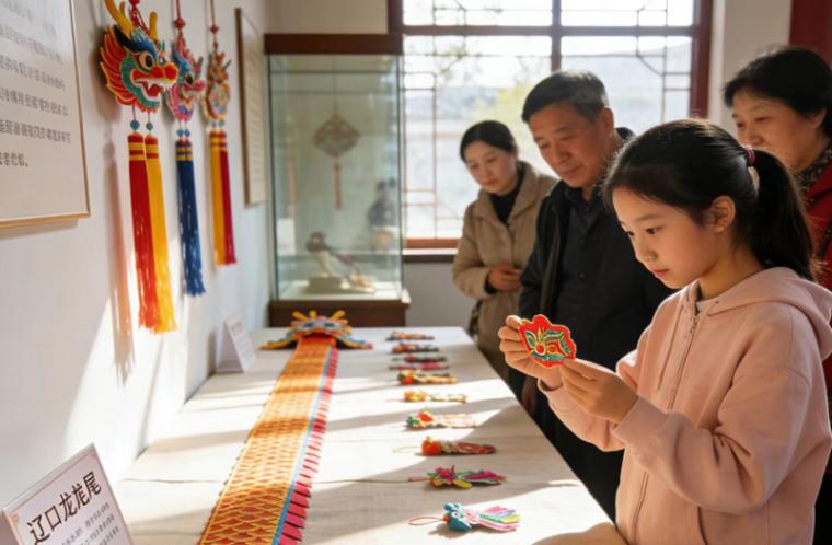 龙尾翩跹扮靓二月二　辽南非遗传承营口民俗风情