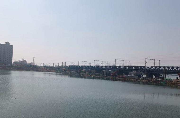 营口盖州市大清河铁路桥段改造工程马年复工纪实