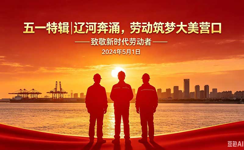 营口之窗五一特辑｜辽河奔涌，劳动筑梦大美营口